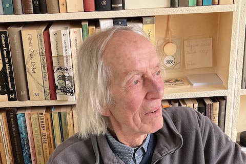 Op bezoek bij Chris van Staveren, oud-docent tekenen 1970-1996